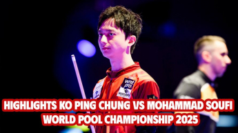 Highlights Ko Ping Chung vs Mohammad Soufi - World Pool Championship 2025