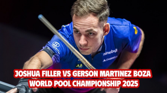 Highlights giữa Joshua Filler vs Gerson Martinez Boza - World Pool Championship 2025