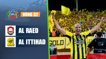 Al Raed vs Al Ittihad - Saudi Pro League - Vòng 32