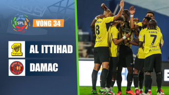 Al Ittihad vs Damac - Saudi Pro League - Vòng 34