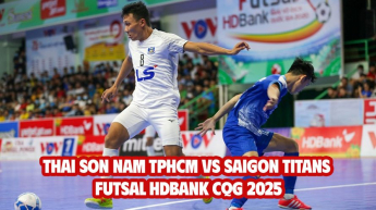 HIGHLIGHTS THAI SON NAM TPHCM vs SAIGON TITANS - FUTSAL HDBANK CQG 2025