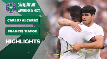 Carlos Alcaraz vs Frances Tiafoe - Wimbledon 2024