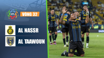 Al Nassr vs Al Taawoun - Saudi Pro League - Vòng 32