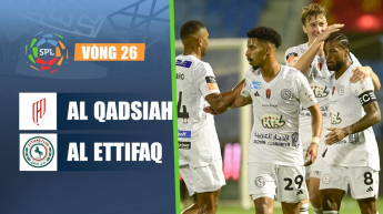 Al Qadsiah vs Al Ettifaq - Saudi Pro League - Vòng 26
