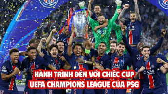 Hành trình đến với chiếc cup UEFA Champions League của PSG