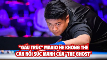 "Gấu Trúc" Mario He không thể cản nổi sức mạnh của "The Ghost"