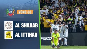 Al Shabab vs Al Ittihad - Saudi Pro League - Vòng 33
