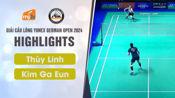 Nguyễn Thùy Linh vs Kim Ga Eun - German Open 2024