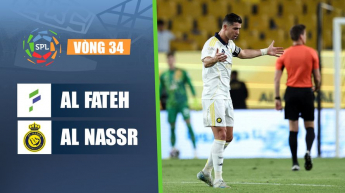 Al Fateh vs Al Nassr - Saudi Pro League - Vòng 34