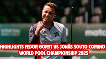 Highlights Fedor Gorst vs Jonás Souto Comino - World Pool Championship 2025