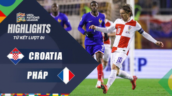 Croatia vs Pháp - Tứ kết - UEFA Nations League 2024/25
