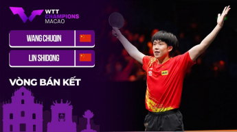 Wang Chuqin vs Lin Shidong - Bán kết WTT Champions Macao 2024