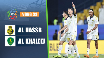 Al Nassr vs Al Khaleej - Saudi Pro League - Vòng 33
